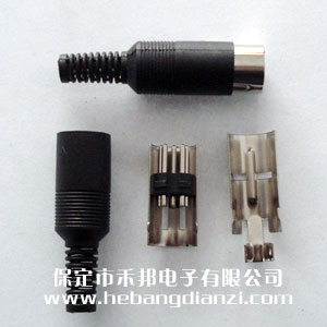 大鍵盤插頭8芯 空接