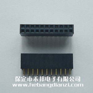 2.54雙排座2*11P