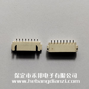 XH2.54-8P臥貼針座